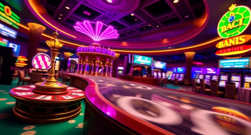 QQGG Casino Immersive lounge-style interface of QQGG casino